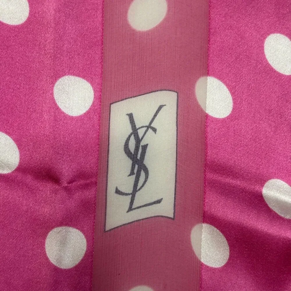 Vintage YSL Yves Saint Laurent Silk Scarf 23